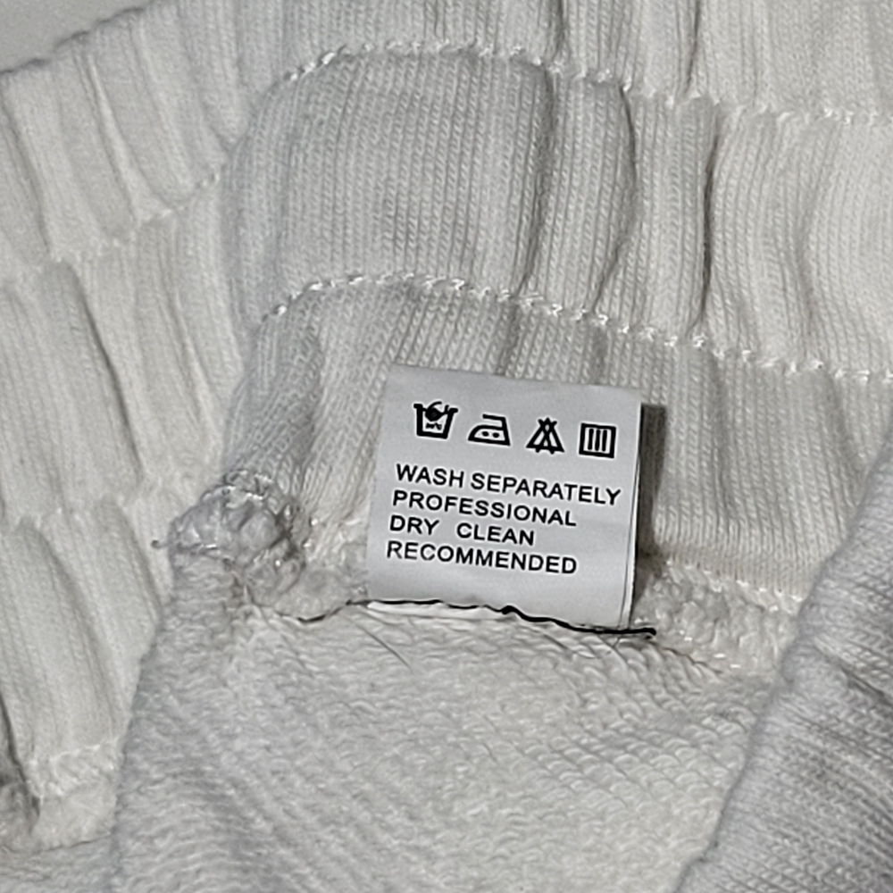 Draco White Sweatpants Size (S) - Picture 4 of 5